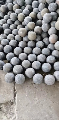 125mm SAG σφυρήλατα άλεσμα μπάλες 60 - 65HRC Mine Mill Balls
