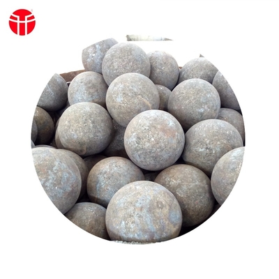 Τρίψιμο Ατσάλι Μεταλλική Μπάλα 60mm 50mm 55 - 65HRC For Mine